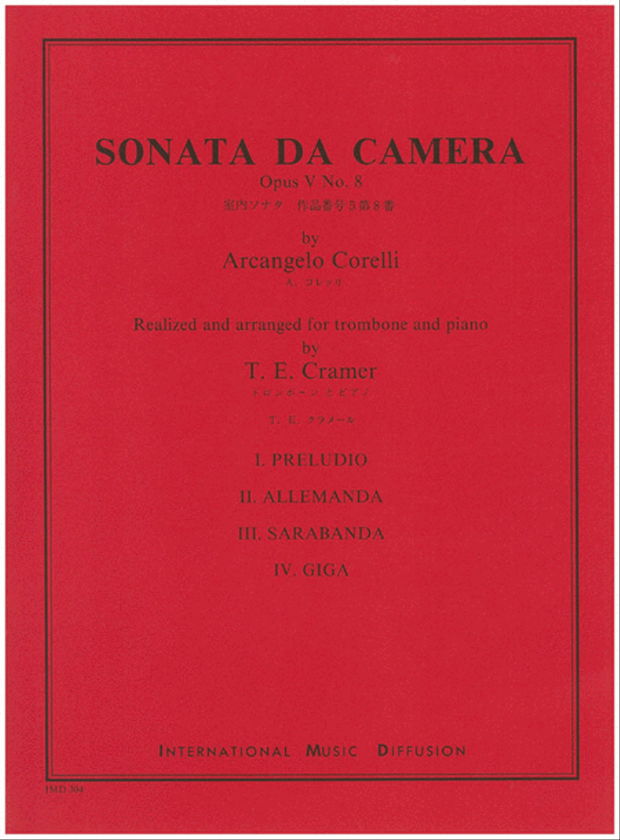 Sonata Da Camera Piano Accompaniment scores gallery preview page 1