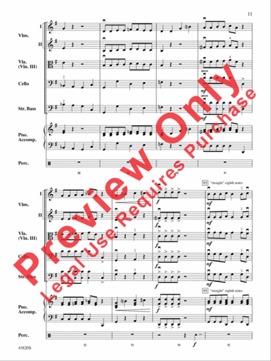 Time Machine String Orchestra scores gallery preview page 12