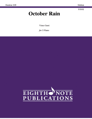 Book cover for October Rain