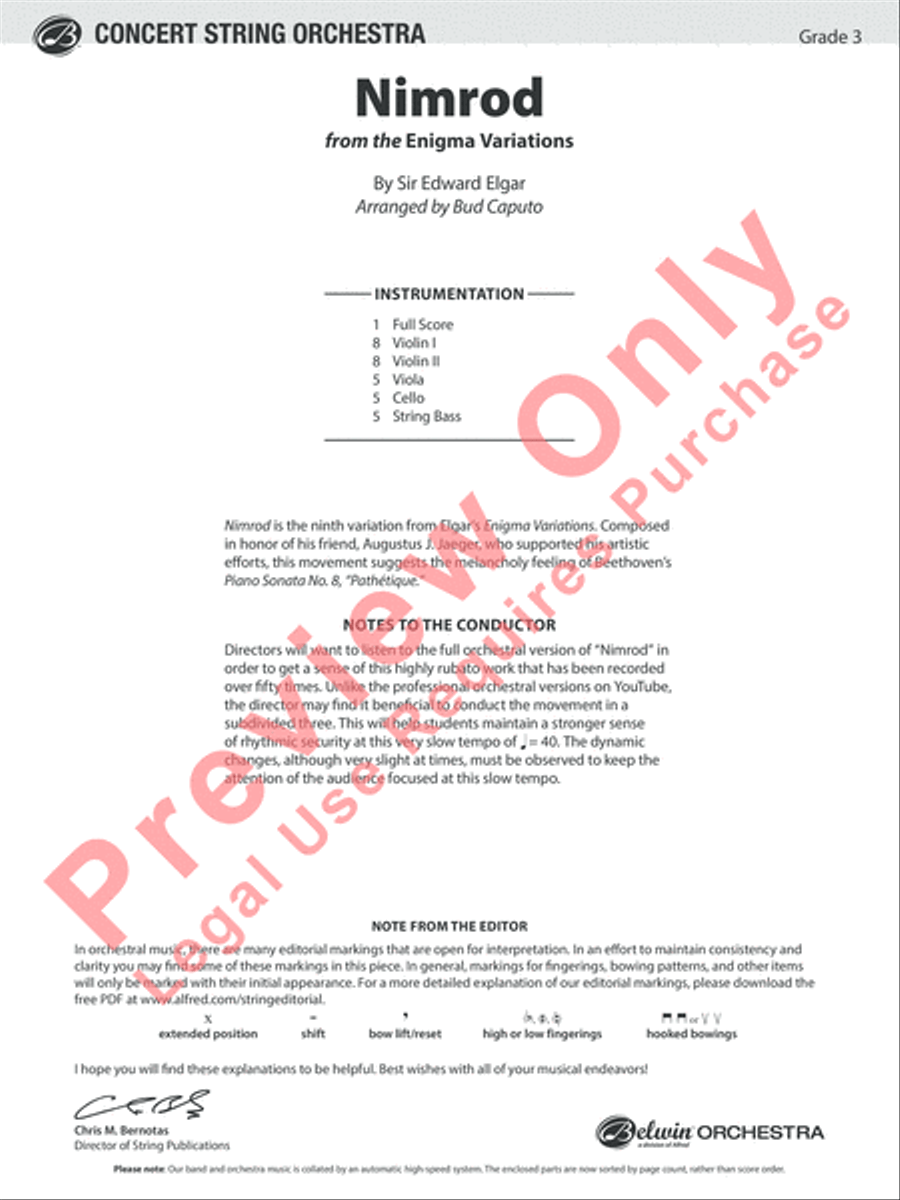 Nimrod Nimrod String Orchestra scores gallery preview page 2