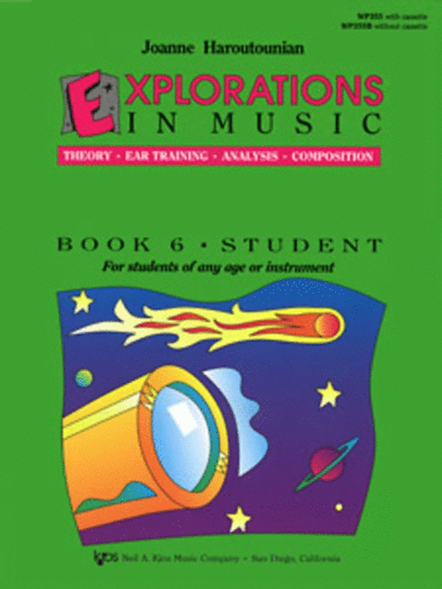 Explorations In Music Book 6 Student Book/Cass