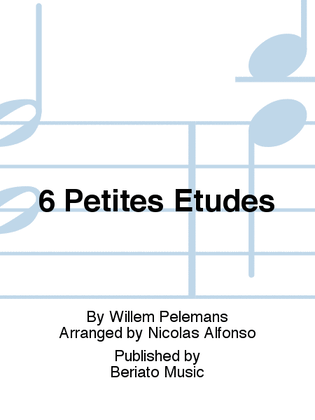 Book cover for 6 Petites Etudes