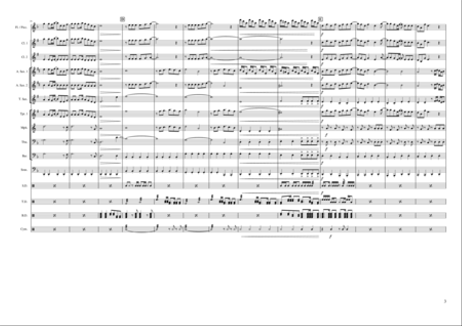 Gimme! Gimme! Gimme! (a Man After Midnight) Gimme! Gimme! Gimme! (a Man After Midnight) Marching Band scores gallery preview page 3