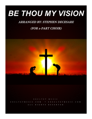 Book cover for Be Thou My Vision (2-part choir)