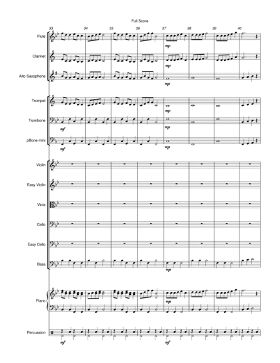 Traffic Jam Full Orchestra scores gallery preview page 5
