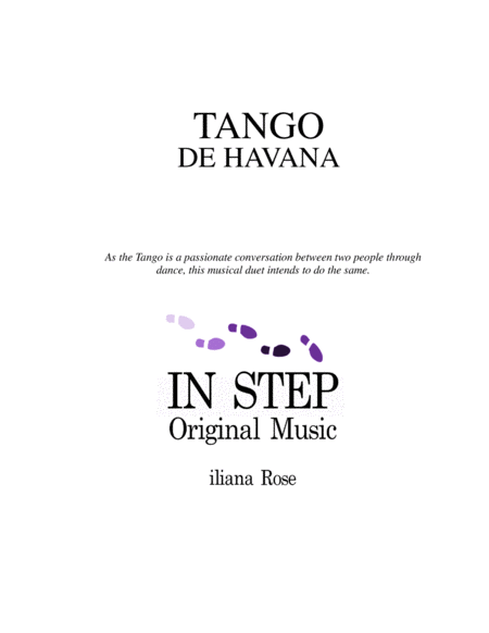 Tango de Havana - Clarinet Duet image number null