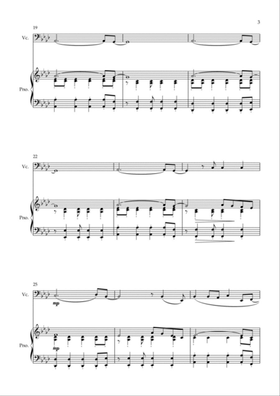 Viva La Vida Piano scores gallery preview page 3