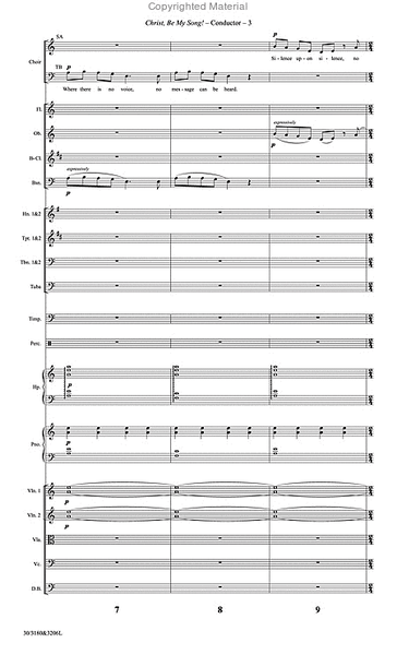 Christ, Be My Song! - Orchestral Score and CD with Printable Parts image number null