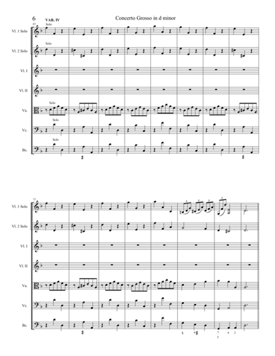 Concerto Grosso in D minor, "La Follia"