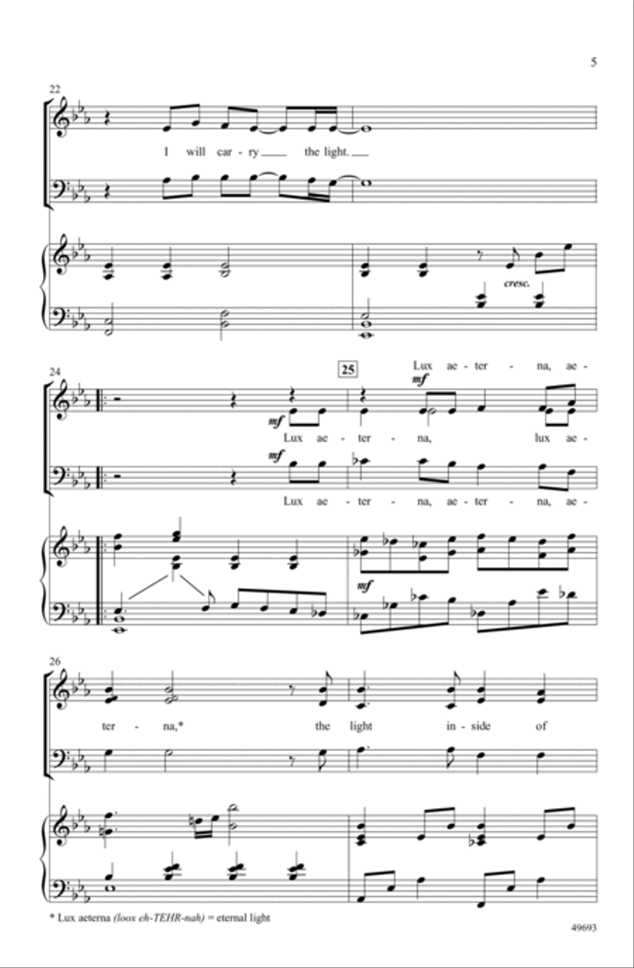 Carry the Light Choir scores gallery preview page 4