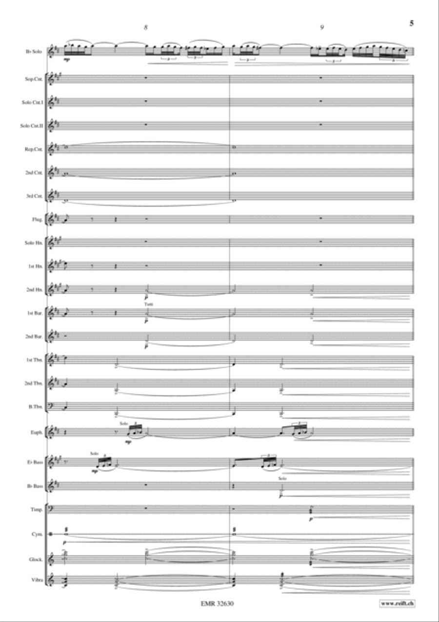 Bulgarian Festival Brass Band scores gallery preview page 6