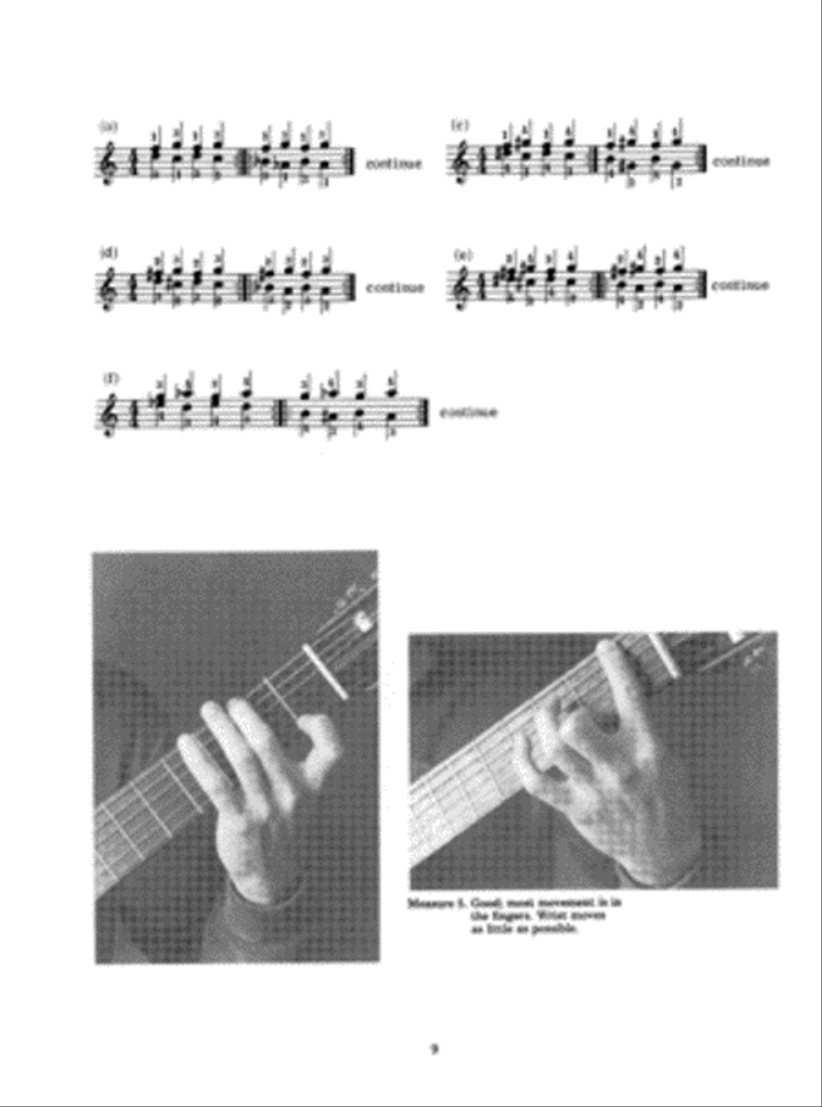 Left Hand Studies for Classical Guitar Acoustic Guitar scores gallery preview page 8