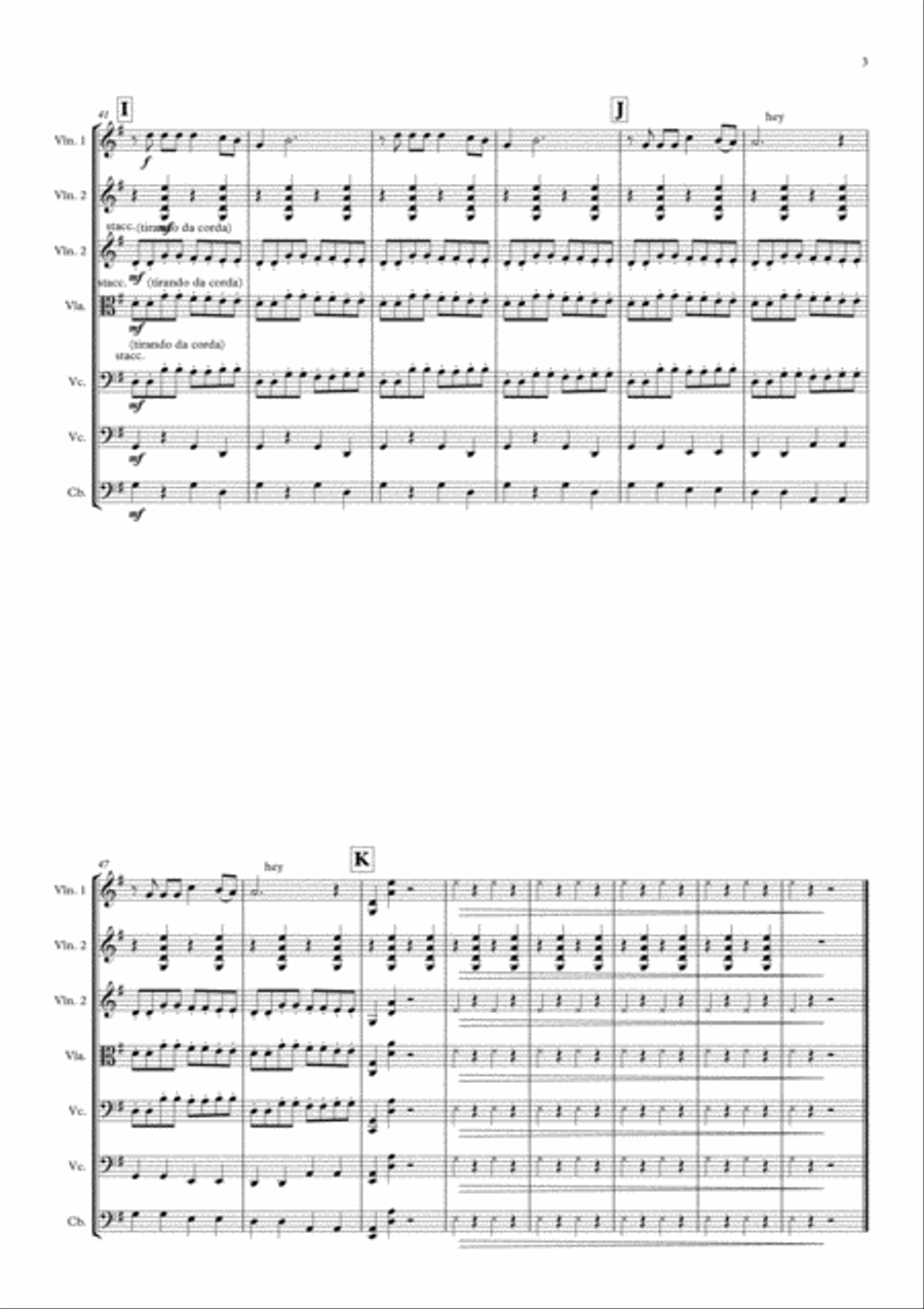 Indian of Jalapão - Brasilian Native Music String Orchestra scores gallery preview page 3