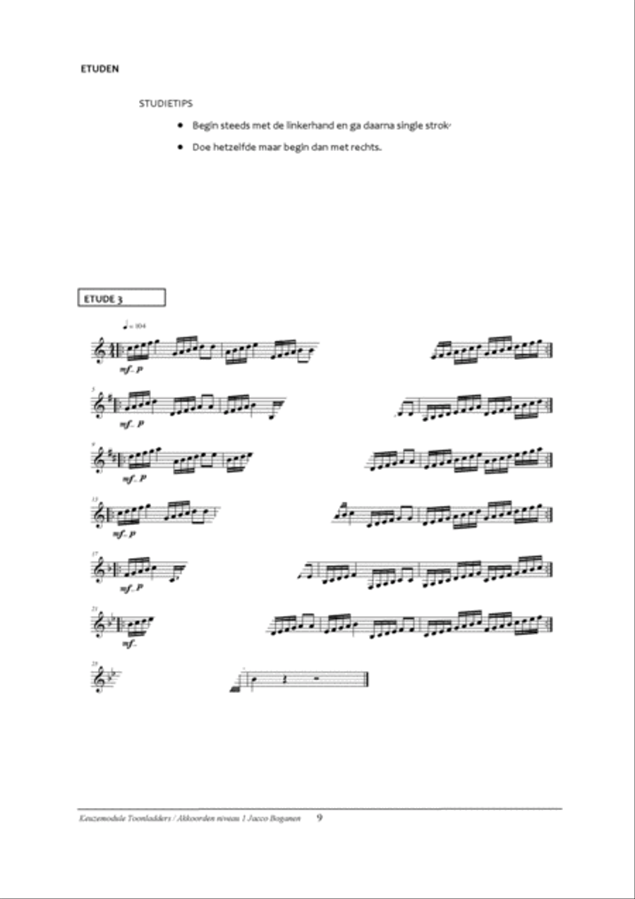 Percussion Modular: Toonladders / Akkoorden 1 Percussion scores gallery preview page 11