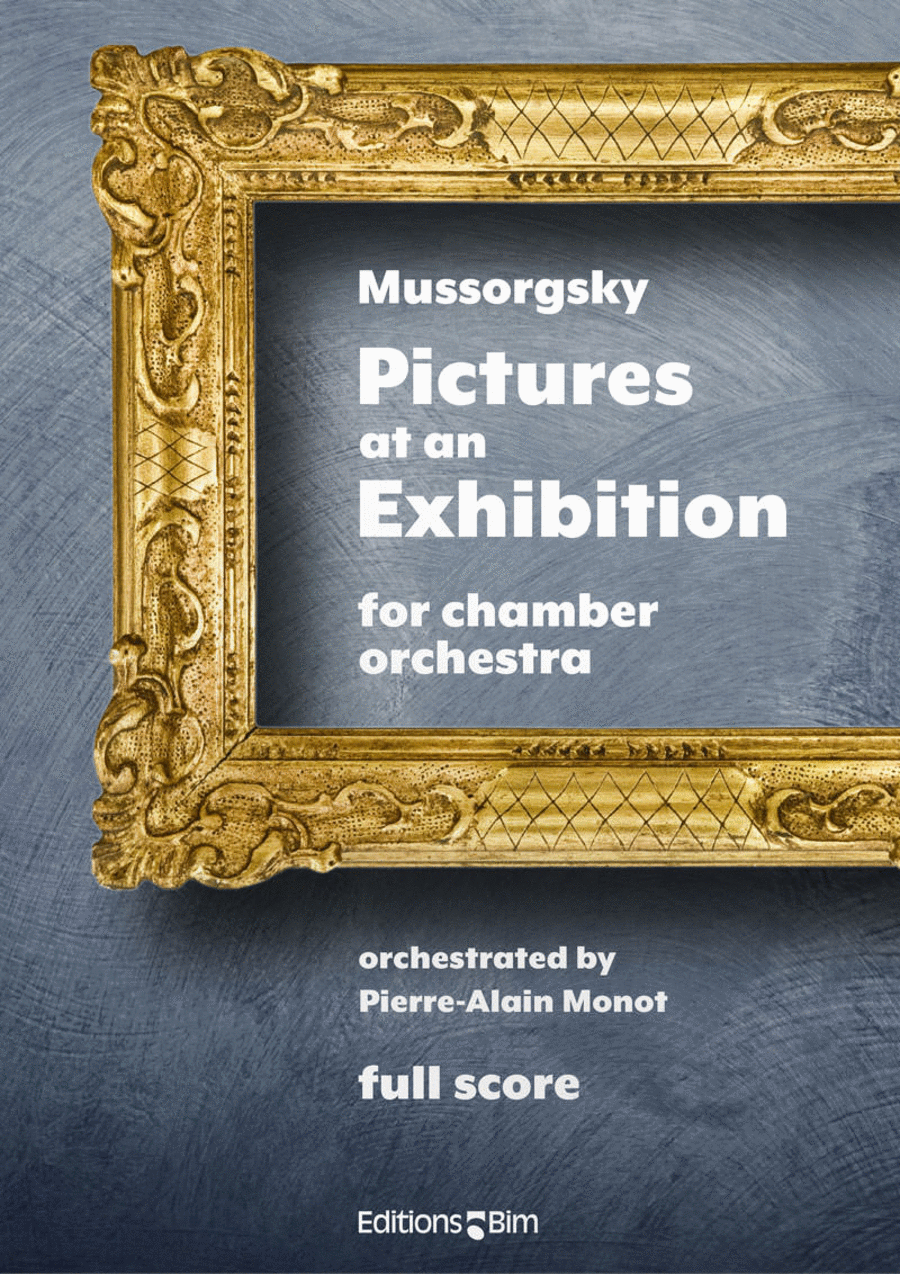 Pictures at an Exhibition Chamber Orchestra scores gallery preview page 1