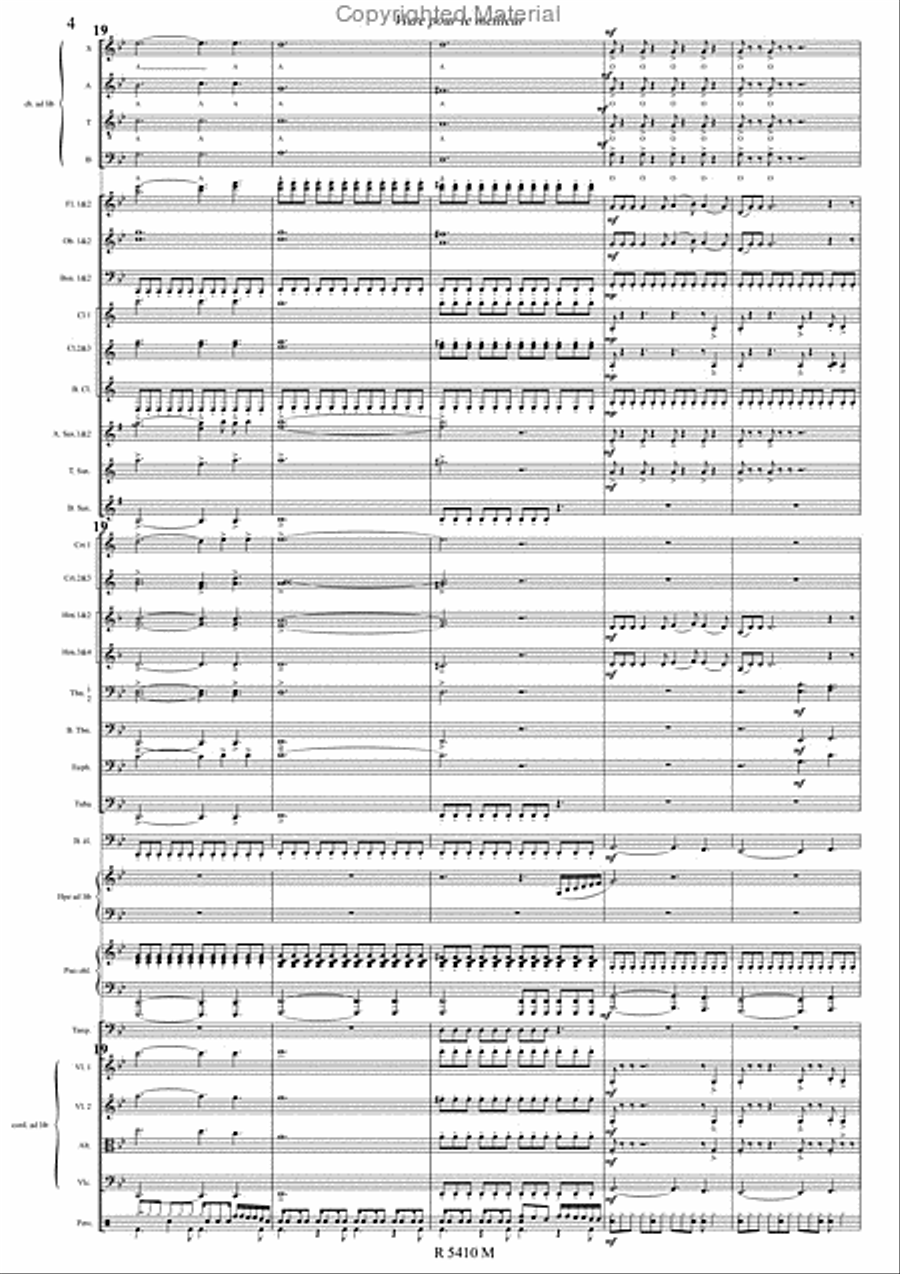 Vivre pour le meilleur Vivre pour le meilleur Concert Band scores gallery preview page 5