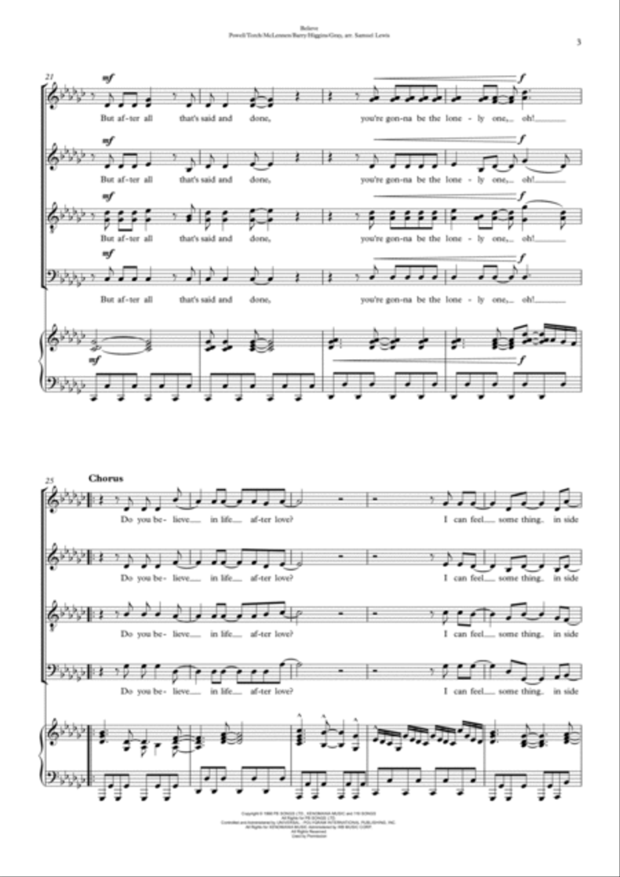 Believe 4-Part scores gallery preview page 3
