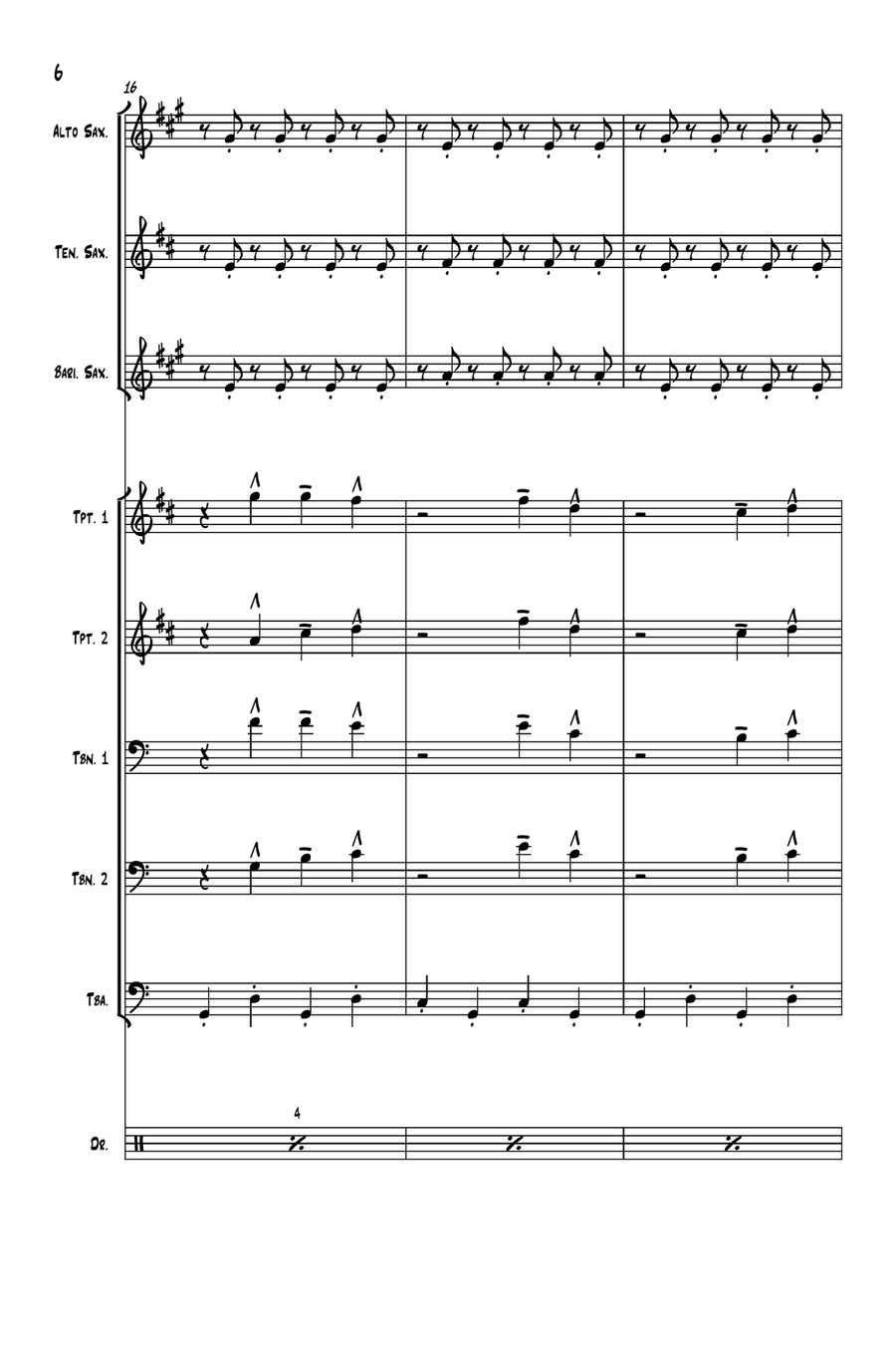 All The Small Things Large Ensemble scores gallery preview page 6