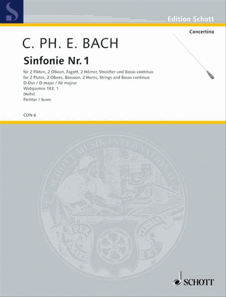 Symphony No. 1 Flute scores gallery preview page 1