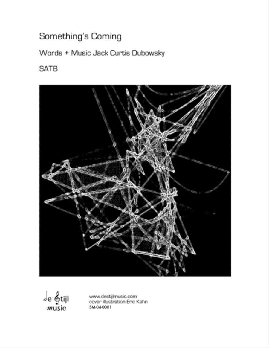 Something's Coming (SATB) 4-Part scores gallery preview page 1