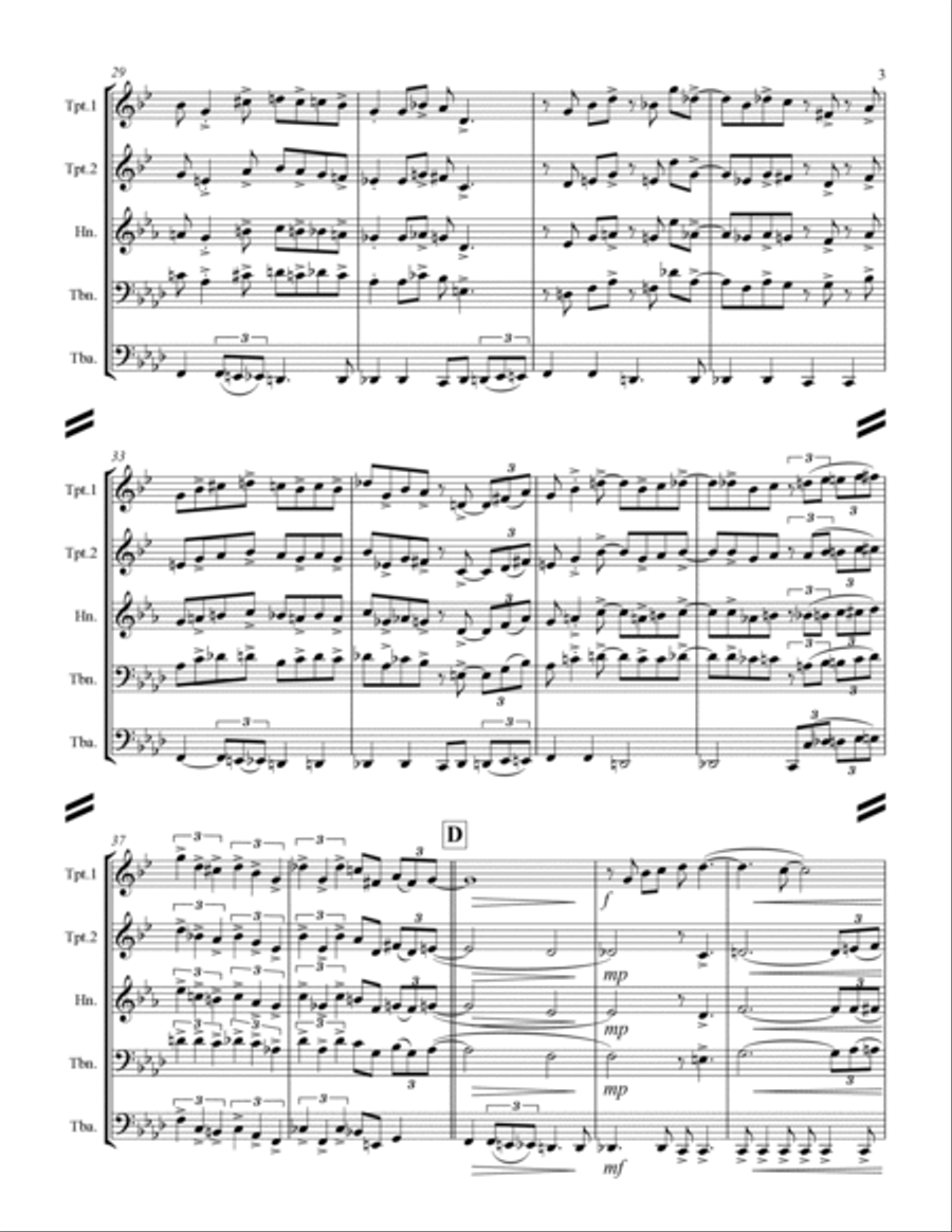 You're A Mean One, Mr. Grinch Horn scores gallery preview page 4