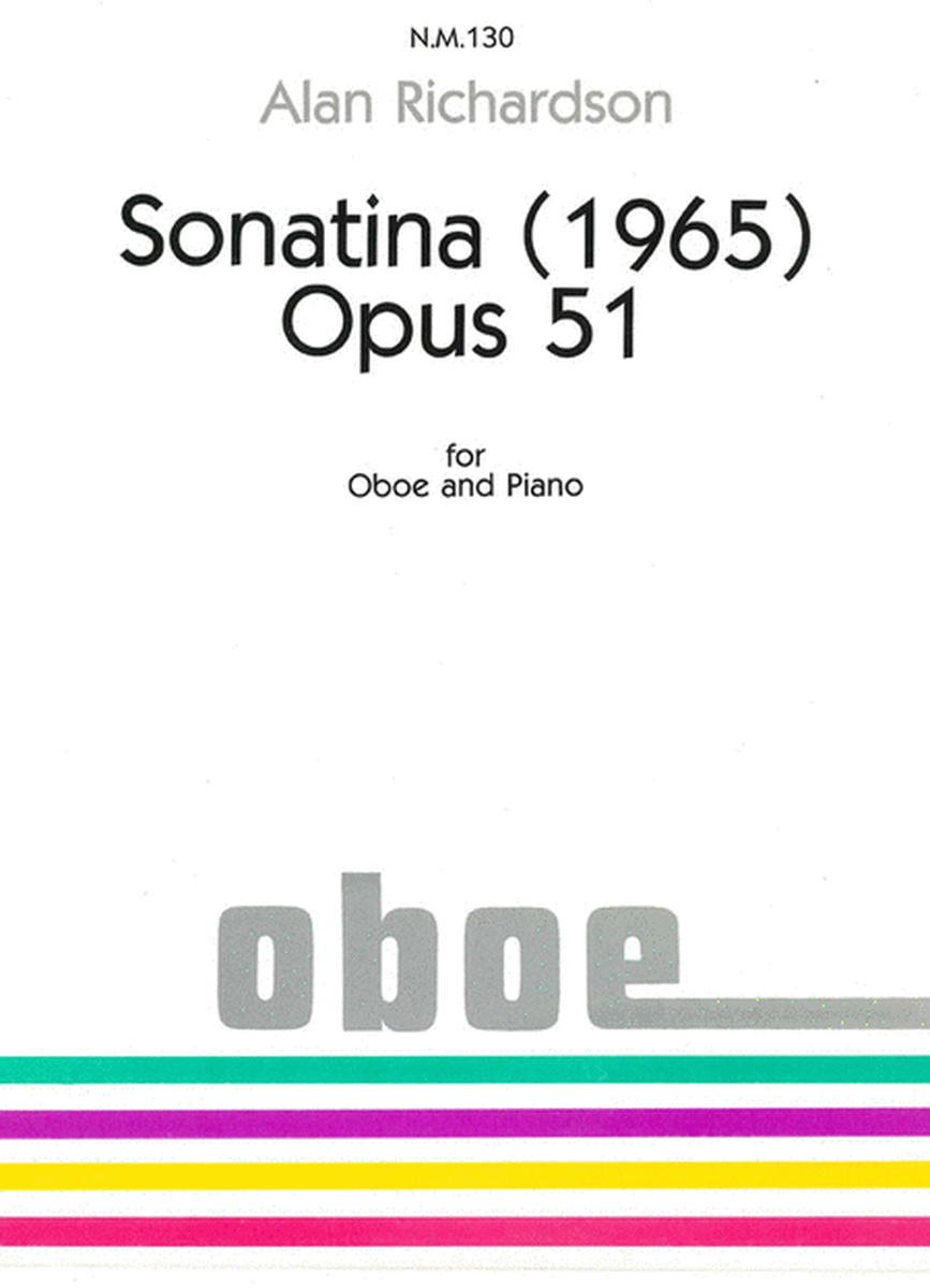 Sonatina For Oboe And Piano