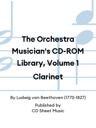 The Orchestra Musician's CD-ROM Library, Volume 1 Clarinet