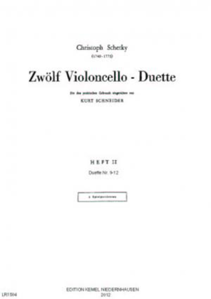 Zwölf Violoncello-Duette