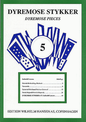 Book cover for Jeanette And Lars Dyremose: Dyremose Pieces 5
