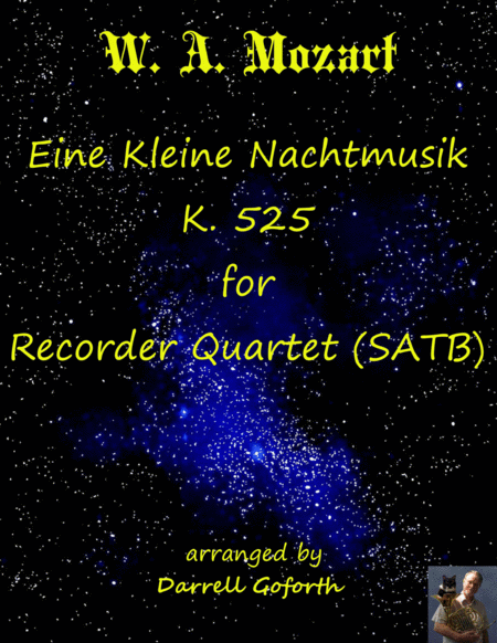 Eine Kleine Nachtmusik for Recorder Quartet image number null