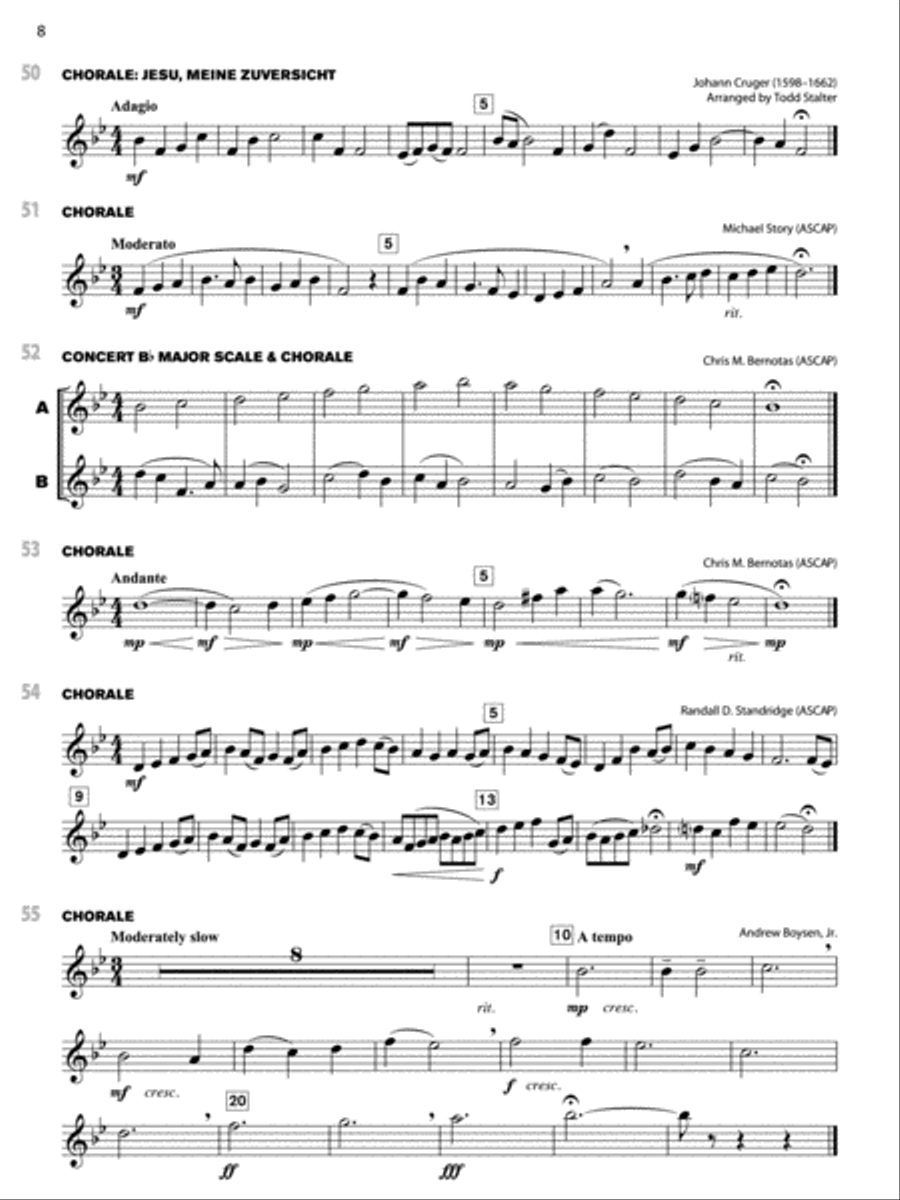 Sound Innovations for Concert Band -- Ensemble Development for Intermediate Concert Band Concert Band Methods scores gallery preview page 5