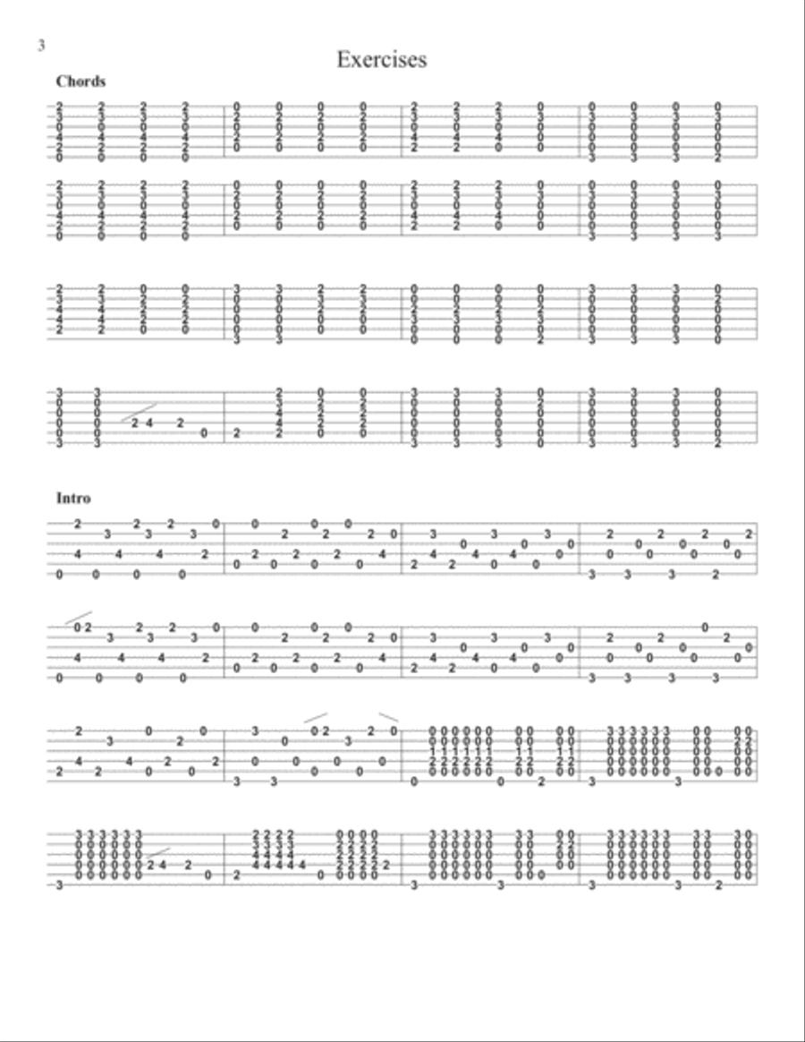 Angeles Acoustic Guitar scores gallery preview page 3
