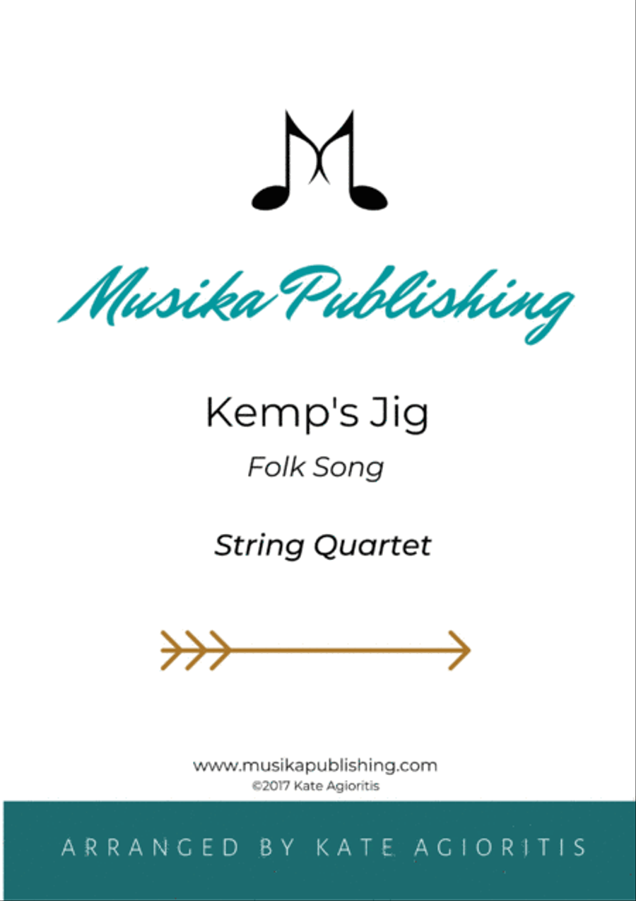 Kemp's Jig - String Quartet String Quartet scores gallery preview page 4