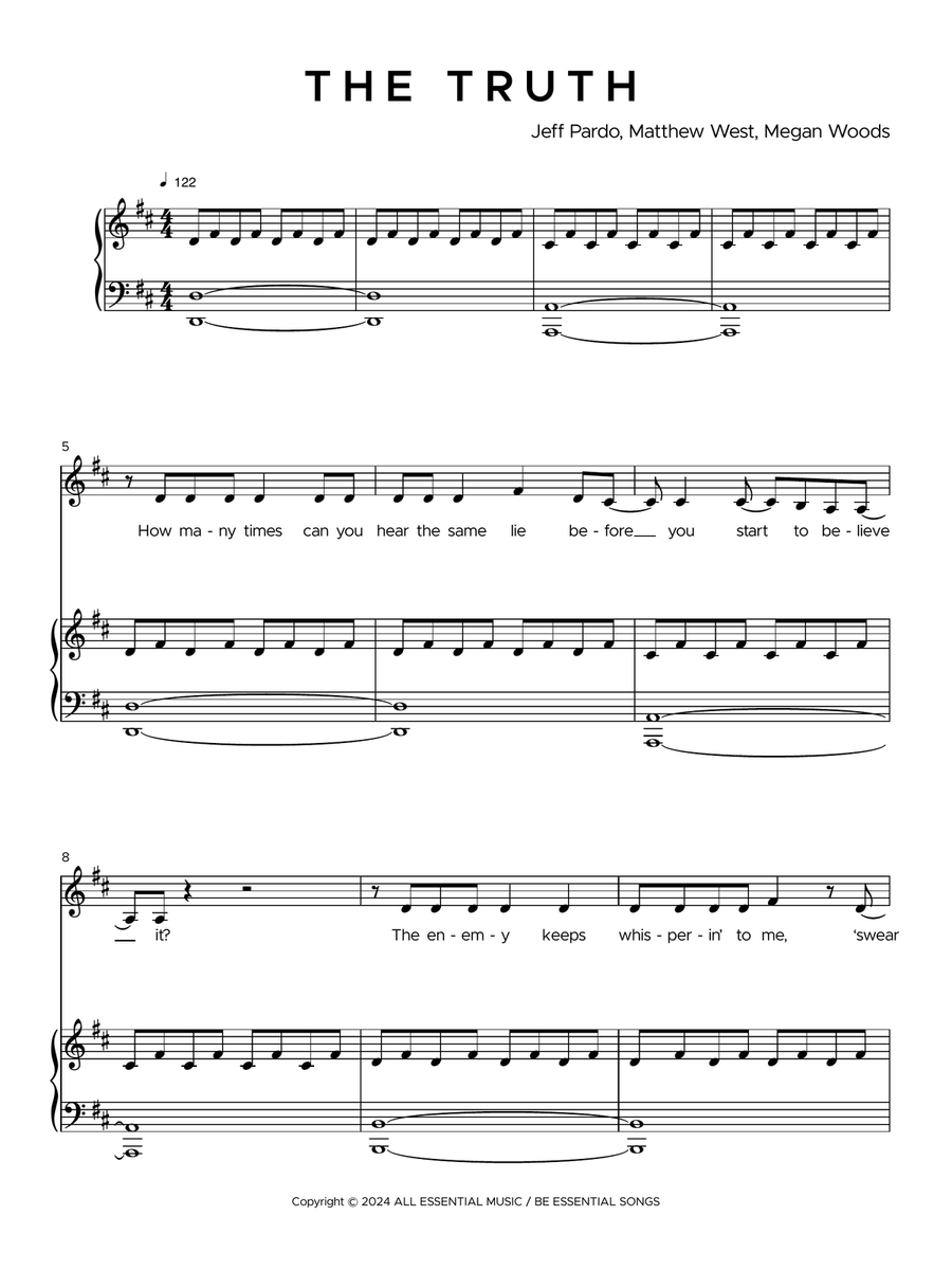 The Truth Voice scores gallery preview page 2