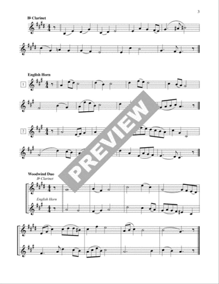 In manus tuas, Pater - Instrument edition English Horn scores gallery preview page 4