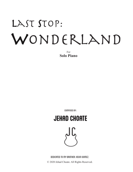 Last Stop: Wonderland image number null