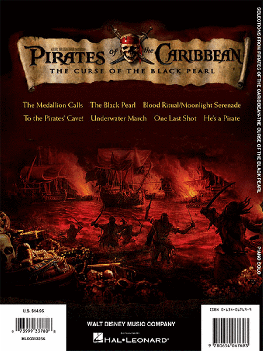 Pirates of the Caribbean – The Curse of the Black Pearl Piano Solo scores gallery preview page 5