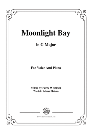 Percy Wenrich-Moonlight Bay,in G Major,for Voice and Piano