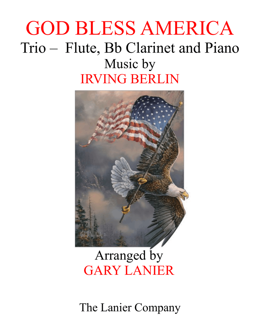 God Bless America Woodwind Duet scores gallery preview page 1