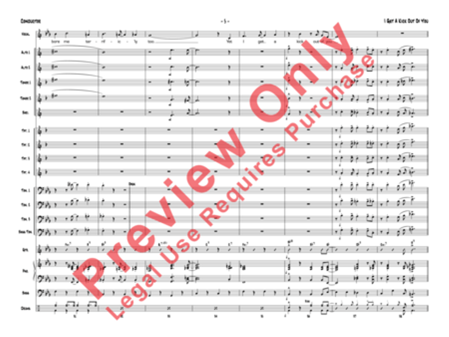 I Get a Kick Out of You Jazz Ensemble scores gallery preview page 26