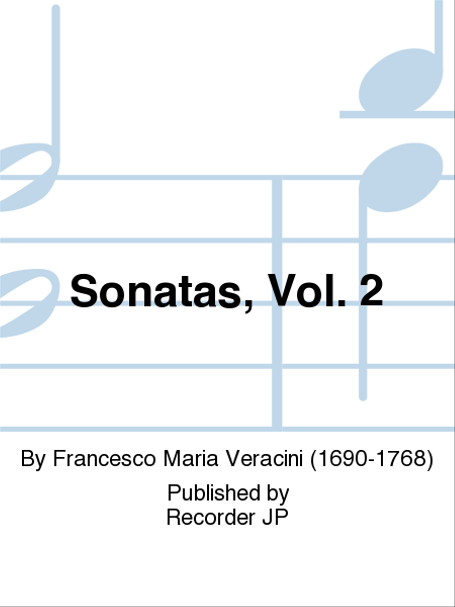 Sonatas, Vol. 2 Alto Recorder scores gallery preview page 1
