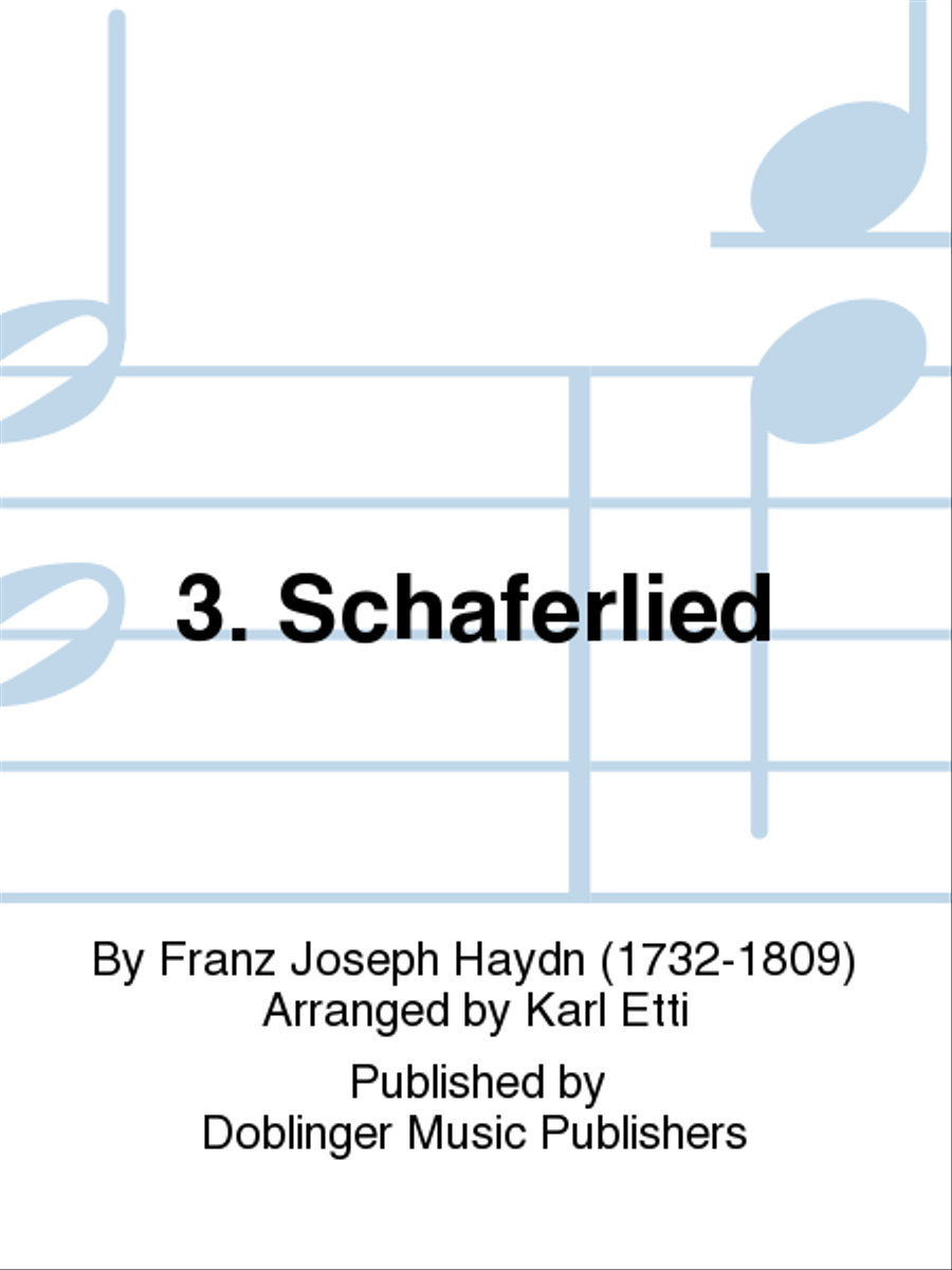 3. Schaferlied SSA scores gallery preview page 1