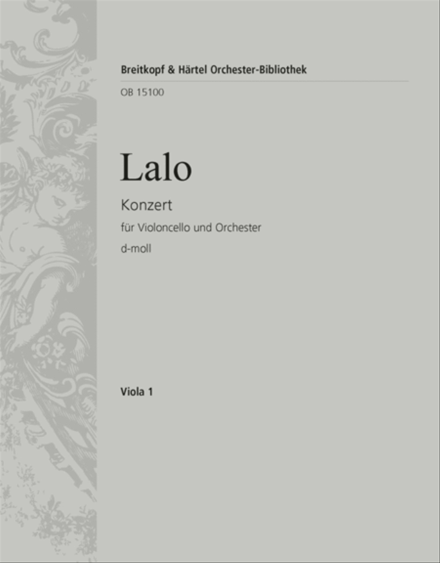 Violoncello Concerto in D minor Orchestra scores gallery preview page 1