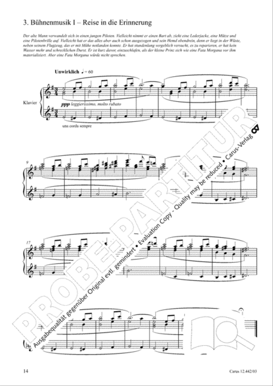 Der kleine Prinz 3-Part scores gallery preview page 16