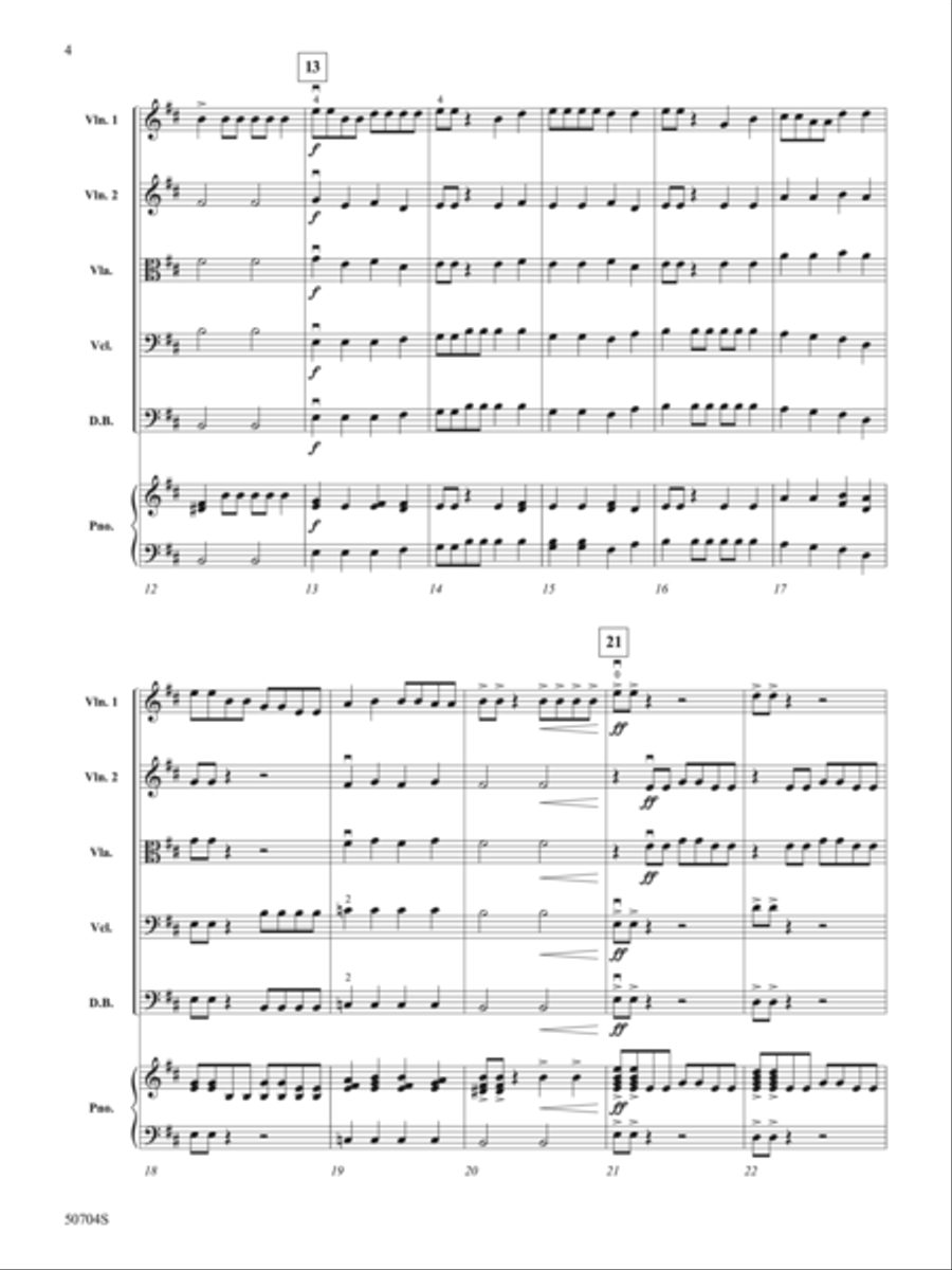 I Spy: Score String Orchestra scores gallery preview page 4