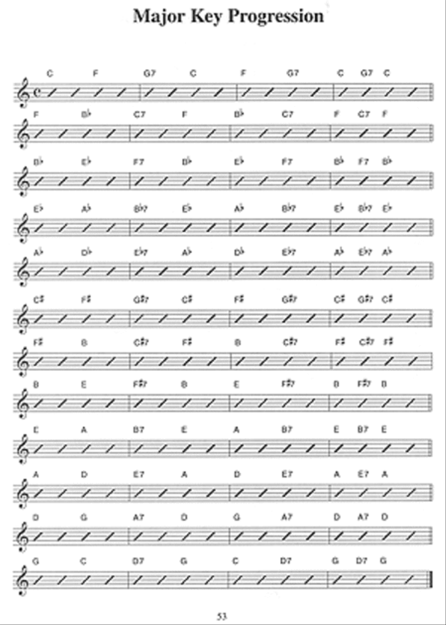 You Can Teach Yourself Piano Chords Piano Method scores gallery preview page 3