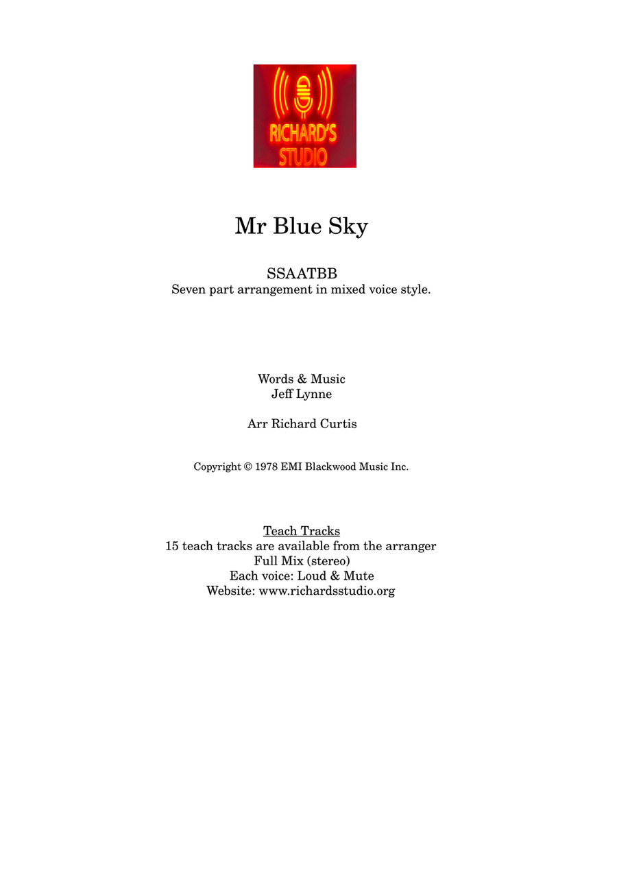 Mr. Blue Sky Divisi scores gallery preview page 1
