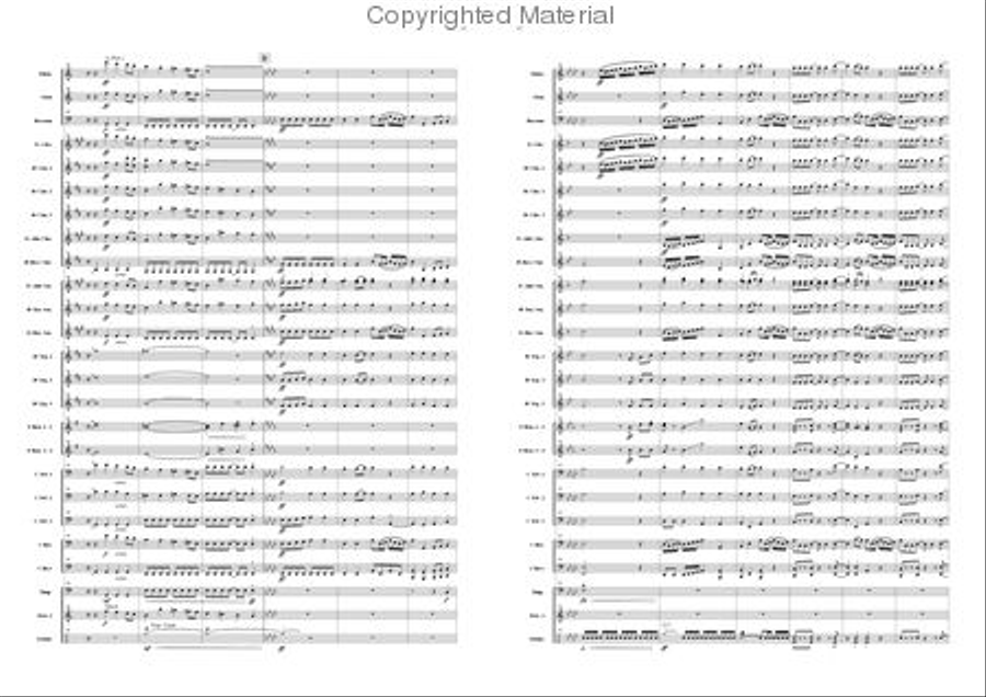 Shine Down Shine Down Concert Band scores gallery preview page 6