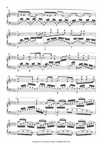 Schuwenn Z.-Piano Sonata No.4 in E-flat major-II.Romance Lento triste image number null