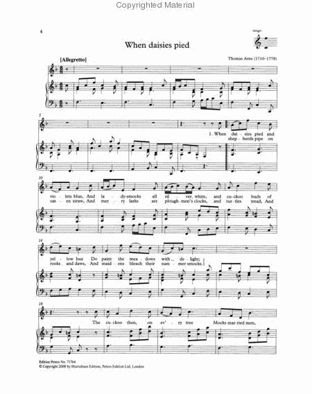 The Art of Song, Grades 4-5 (Medium/Low Voice)